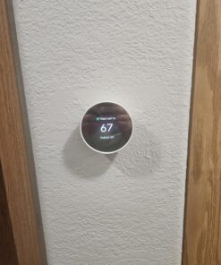 Google Nest Thermostat - Smart Thermostat for Home - Programmable Wifi Thermostat - Snow 50 71w3Bcw 0qL