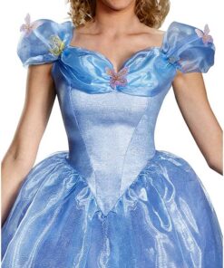 Disney Disguise Women's Cinderella Movie Adult Deluxe Costume Large Blue 15 71w3gnAItmL