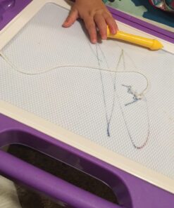 SGILE Magnetic Drawing Board Toy for Kids, Large Doodle Board Writing Painting Sketch Pad, Purple 16*13 in 51 71w47ZTKfIL