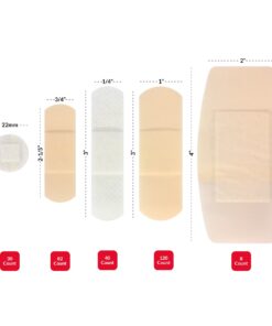 Ever Ready First Aid Quality Adhesive Bandages, Variety Pack of 280 Assorted Bandages,280 Count (Pack of 1) 19 71w49duQpWL