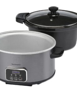 Toastmaster 4-Quart Digital Slow Cooker with Locking Lid (Graphite) Graphite 6 71w4t4ixjzL