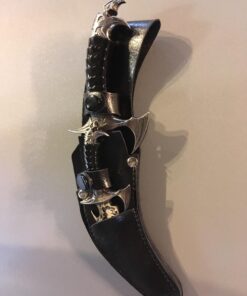 Ace Martial Arts Supply Draco Twin Fantasy Dagger Set, Silver Twin Draco 30 71w5fIHM0ZL