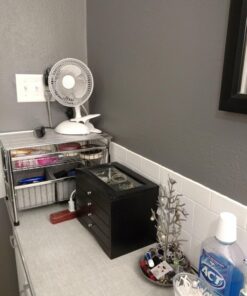 Simple Houseware Stackable 2 Tier Sliding Basket Organizer Drawer, Chrome 2-Tier 40 71w6peHJYRL