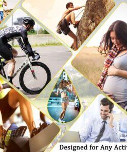 QUXIANG Compression Socks for Women & Men Circulation 3/6/7 Pairs Arch Ankle Support 15-20 mmHg Best for Running Cycling Small-Medium 01-blue/Purple/Yellow 14 71w7HZlovL