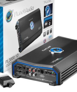 Planet Audio PL3000.1D Pulse Series Car Audio Amplifier – 3000 High Output, Monoblock, Class D, 1 Ohm Stable, Low Level Inputs, Low Pass Crossover, Mosfet Power Supply, Hook Up To Stereo and Subwoofer 3000 Watt Monoblock 22 71w7bHPaXuL