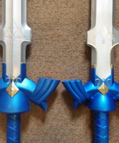 41" Blue Zelda Foam Sword Hero Link Hylian Fantasy Katana LARP Cosplay Roleplay 39 71w8lQzqFuL