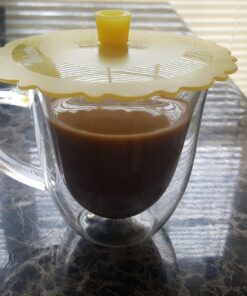 JoyJolt Serene Double Walled Insulated Glasses Coffee Mug (Set of 2) 7.4 Ounces 7.4 Oz 25 71w9YW2eIDL