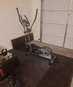 Marcy Magnetic Elliptical Trainer Cardio Workout Machine Grey - Standard 34 71w9f9HxL