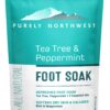 PURELY NORTHWEST-Tea Tree Oil & Peppermint Foot Soak with Epsom Salt-for Stubborn Foot Odor, Athletes Foot Burning & Itching, Damaged Discolored Nails-A Natural Callus Remover 16 Ounces 1 Pound (Pack of 1) 48 71wApH7JiKL