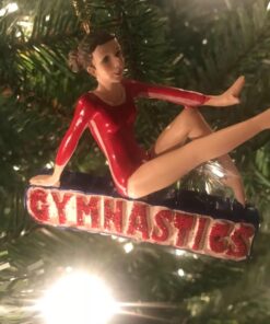Kurt Adler Gymnastic Girl Christmas Ornament 5 71wAyLrsMVL