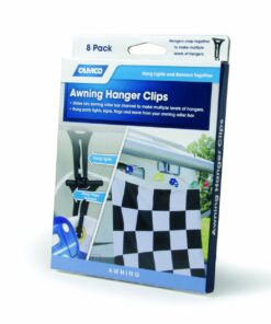Camco 42720 Awning Hanger Clip - Pack of 8,5/8 Inch , Black 11 71wBRVzEzqL