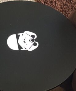 Storm Trooper Helmet Sticker Decal Notebook Car Laptop 5" x 6" (White) 28 71wBtk254dL
