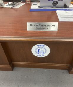 Lasercrafting Personalized Office Name Plate With Optional Wall or Desk Holder - 2x8 - CUSTOMIZE. Choose from a variety of colors and fonts to match your style. Great gift idea. 35 71wC0Q3PlHL