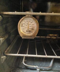 Rubbermaid Commercial Products Stainless Steel Monitoring Thermometer for Oven/Grill/Meat/Food, 60-580 Degrees Fahrenheit Temperature Range, Easy to Read Food Thermometer For Cooking Oven/Grill/Smoker Thermometer 33 71wC43JW27L