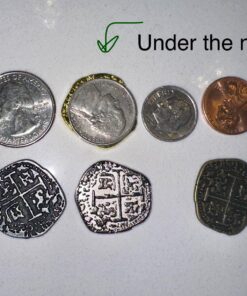 Beverly Oaks Metal Pirate Coins - Gold and Silver Spanish Doubloon Replicas - Fantasy Metal Coin Pirate Treasure (100) 100 48 71wCWxDiMFL