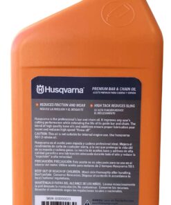 Husqvarna X-Guard Premium All Season Mineral Bar and Chain Oil, Chainsaw Oil for Superior Cutting Equipment Protection in All Conditions, 1 Quart Bottle 14 71wCr25JTL