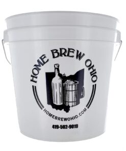 Alternative view of Home Brew Ohio Complete 2 Gallon Fermenting Bucket White