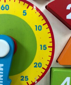 Melissa & Doug Shape Sorting Clock - Wooden Educational Toy 52 71wDaEm6QaL 1