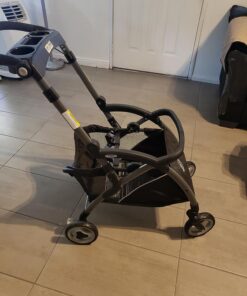 Graco SnugRider Elite Car Seat Carrier, Lightweight Frame, Travel Stroller Accepts any Graco SnugRide Infant Car Seat, Black 4-Wheel 30 71wDeak6jRL 1
