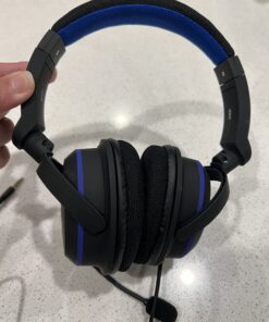 OONOL Gaming Headphones, Rotated Earmuffs, Retractable Microphone, Bass Sound, On Ear Wired Noise Cancelling Headset for PC, PS4, PS5, Xbox One, Switch, Laptop, 3.5MM Jack (Black) Black 33 71wDzSUvhEL