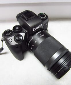 Canon Cameras US EOS M5 EF-M 18-150 STM KIT 24.2 Digital SLR Camera with 3.2" LCD, Black 18-150mm Base 46 71wENbObTPL