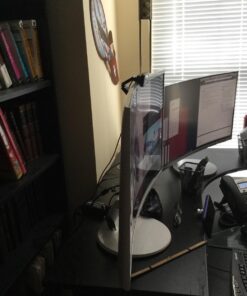 SAMSUNG 32 inch CF391 Curved Monitor (LC32F391FWNXZA) - 1080p, Dual Monitor, Laptop Monitor, Monitor Stand/Riser/Mount Compliant, AMD Freesync, Gaming, HDMI, White 43 71wEOH3rHKL