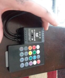 SUPERNIGHT Infrared Music Controller 20 Keys IR Remote Controller Sound Sensor Controller for 5050 3528 5630 RGB LED Strip Light Flexible 13 71wES6NxVL