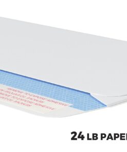 CREGEAR #10 Envelopes Self Seal Security Tinted Envelopes (600Ct) for Privacy & Business, Peel and Seal, NO Window, Letter Size 4-1/8 x 9-1/2 Inches, 24 LB,White 600 28 71wExRcZCUL 1