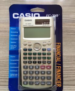 Casio FC-200V Financial Calculator with 4-Line Display 13 71wF2RCiYDL