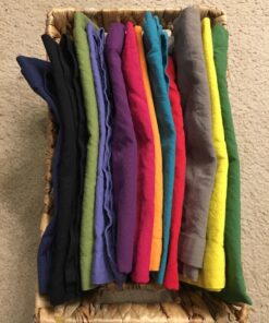 COTTON CRAFT Multicolor Cloth Napkins - Set of 12 Pure Cotton Everyday Lunch Dinner Napkin - Spring Summer Fall Holiday Birthday Party Gift - Soft Washable Absorbent Reusable Napkin - Oversized 20x20 12 Pack -20x20 Inch 42 71wF83RZp6L