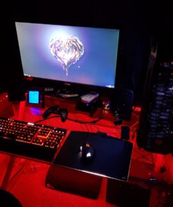 Corsair K70 RGB MK.2 Rapidfire Mechanical Gaming Keyboard - USB Passthrough & Media Controls - Fastest & Linear - Cherry MX Speed - RGB LED Backlit MX SPEED (Linear & Fast) Black 39 71wGBhqil5L