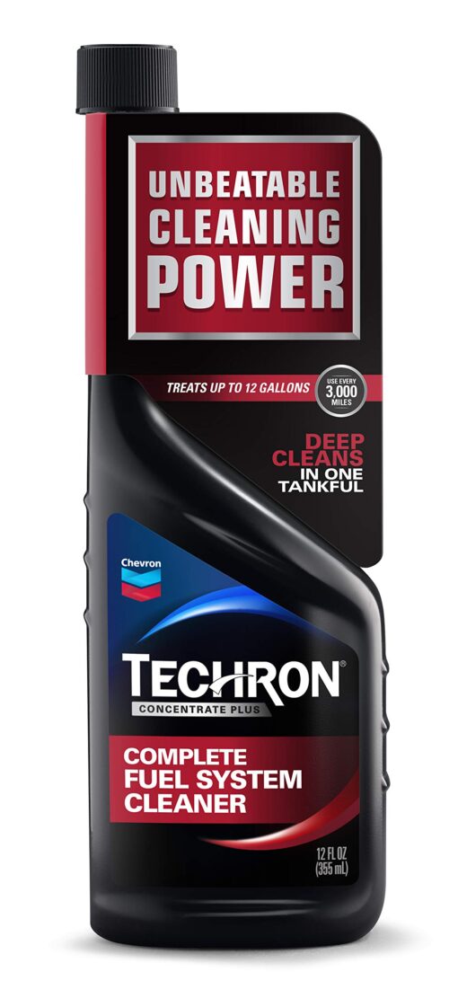 Chevron Techron Concentrate Plus Fuel System Cleaner, 12 oz, Pack of 1 12 Fl Oz (Pack of 1) 12 oz.