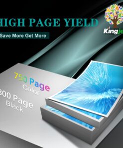 Kingjet Compatible for HP Ink 564XL Black and Color Combo Pack Replacement for HP 564 564 XL 564XL, High Yield 10 Pack for Photosmart 7520 5520 6520 7525 Premium C309A C410A DeskJet 3520 3522 Printers 13 71wIj16l9L