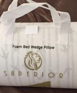 SUPERIOR Adaptive Memory Foam Wedge Pillow, 24” x 24” x 8” 51 71wInEhwnjL