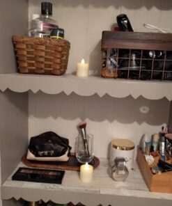 Very Berry Sticker Vintage Herb Wood Panel Pattern Interior Film Self-Adhesive Peel-Stick Wallpaper 78 71wInSINQwL