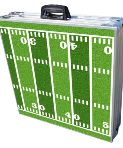 Alternative view of 8-Foot Professional Beer Pong Table w/LED Glow Lights - Football Field Edition