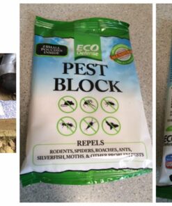 Eco Defense Pest Control Pouches - All Natural - Repels Rodents, Spiders, Roaches, Ants, Moths, Squirrels, & Other Pests 33 71wJEvV1ZML