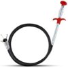 36" Snake Drain Clog Remover - Used as Hair Clog Remover for Sink, Shower, and Bathtub - Dryer Vent Cleaner, and as a Flexible Grabber Tool for Hard to Reach Places - By RAM-PRO 36 Inch 1 Pack 3 71wJUSJd6JL