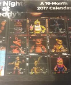 Five Nights At Freddy's - 2017 Calendar 12 x 12in 5 71wK097B 4L 1
