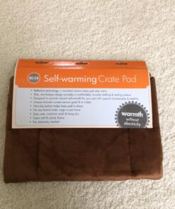 K&H Pet Products Self-Warming Crate Pad, Warming Dog Crate Bed, Machine Washable Dog Crate Mat, Mocha X-Small 14 x 22 Inches 22.0"L x 14.0"W x 1.0"Th 40 71wKNI9eFJL