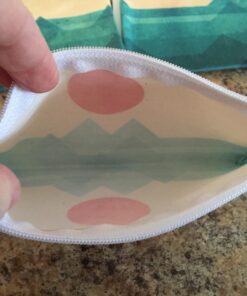 Artovida Artists Collective Lunch Baggies | Snack and Sandwich Bags with Zipper - Improved Dual Layer Design by Budi Kwan (Indonesia) The Ocean, the Sea, the Wave Budi Kwan - The Ocean - Baggie 39 71wL4vd3EeL