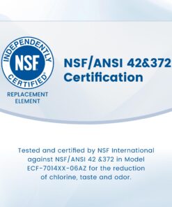 AQUA CREST Replacement for Brita® Water Filter, Pitchers and Dispensers, Classic OB03, Mavea® 107007, and More, NSF Certified Pitcher Water Filter, 1 Year Filter Supply, 6 Count 6 Count (Pack of 1) 30 71wL7pQ7dL