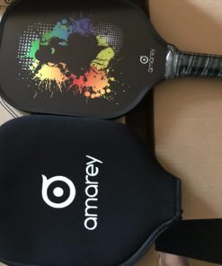 niupipo Pickleball Paddles, USAPA Approved Pro Graphite Pickleball Paddle/Paddles Set, Polypropylene Honeycomb Core, Cushion 4.72In Grip, Portable Bag/Paddle Cover, Lightweight Pickleball Racket black 35 71wLWRRfPVL