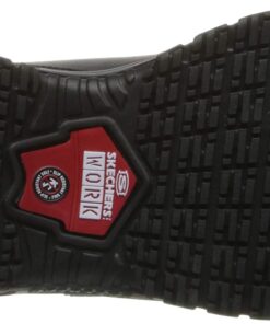 Skechers for Work Women's Soft Stride-Softie Lace-Up 7 Black 10 71wMYGStdfL