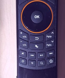 Rii K25 Multifunction Portable 2.4GHz Mini Wireless Fly Mouse Keyboard and Remote Control with Rechargeable Li-ion Battery (Black) 26 71wMt61S8iL