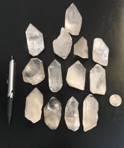 over 2 full Lbs. natural quartz crystal points hand picked...9 to 11 pcs 1 1/2'' to 2 1/2 ''. 20 71wNTNHCBuL
