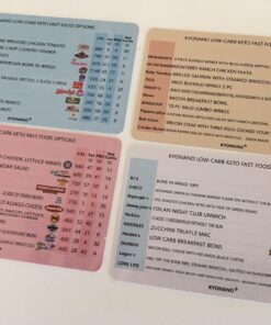 Keto Diet Cheat Sheet Fridge Magnet Charts for Diet Foods - 12 Pcs Quick Reference Guide with 228 Foods - Including PDF Ketogenic Recipes Books for Beginners Weight Loss Plan 35 71wNkha7reL