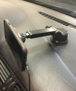 WixGear Dashboard Mount, Universal Magnetic Phone Holder for Car, Windshield Mount and Dashboard Mount Holder for Cell Phones and Tablets with Long Adjustable Arm – (New Rectangle Head) 44 71wPkmDCrQL