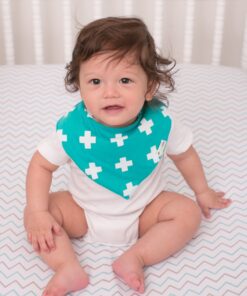 Ziggy Baby Crib Sheet Fitted Jersey Cotton (Chevron Cross Blue/Grey) Chevron Cross Blue/Grey 17 71wQJDZ7RL