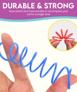 Alternative view of Ethical Thin Colorful Springs Cat Toy, 10-Pack, Medium Breeds